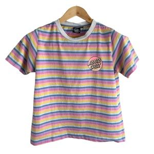 Santa Cruz vintage T-shirt, ladies size small, perfect for spring! 🏄‍♀️